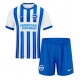 Brighton Joao Pedro #9 Maglia Gara Casa Repliche 2024-25 Bambino Maniche Corte